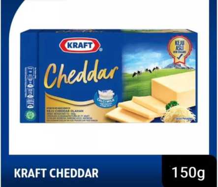 Keju Kraft Cheddar 150g