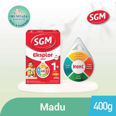Promo Harga SGM Eksplor 1+ Susu Pertumbuhan Madu 400 gr - Blibli