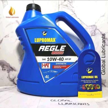 Lupromax AEGLE 8000 10W-40 SP 4 Liter (Oli Mesin Synthetic Bensin/ Diesel)