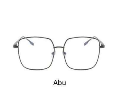 KACAMATA WANITA VINTAGE BENING KACAMATA WANITA TRENDY KOREAN FASHION GREY/ABU