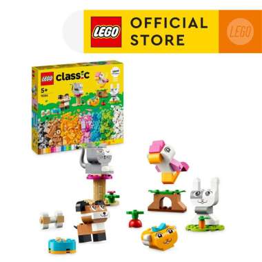 LEGO Classic 11034 Creative Pets (450 Pieces), Building Block, Toys, Bricks