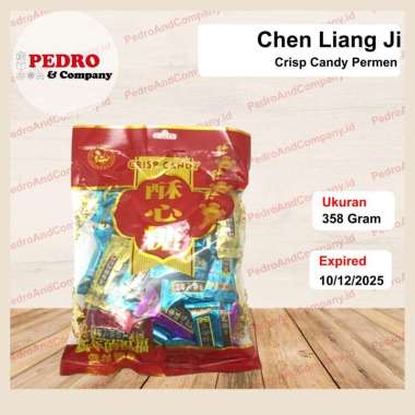 Chen liang ji crisp candy permen enting kacang 358 gram mede walnut