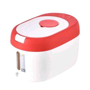 Dispenser Beras rice box dan Kacang 5kg / Rice Box Tempat Penyimpanan beras melati rice box 5 kg MER