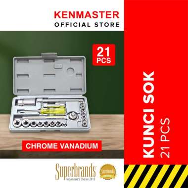Kenmaster Kunci Sok [21 pcs]