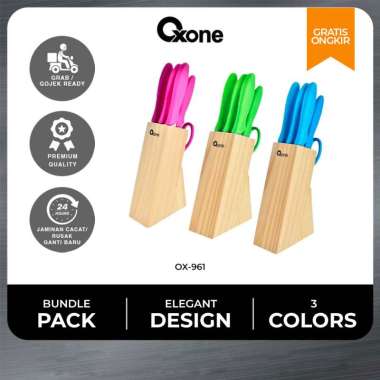 Oxone OX-961 Knife Set - Hijau