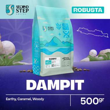 Kopi Fine Robusta Dampit Malang Coffee Beans Espresso 500gr Biji Bubuk Bubuk Kasar