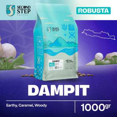 Kopi Fine Robusta Dampit Malang Coffee Beans Espresso 1Kg Biji Bubuk Bubuk Kasar