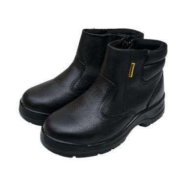 Krisbow Ukuran 39 Gladiator Sepatu Pengaman 6 Inci - Hitam