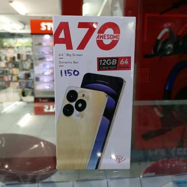 ITEL A70 Ram 4+8/64