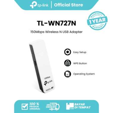 TP-LINK TL-WN727N Wireless USB Adapter [150 Mbps]