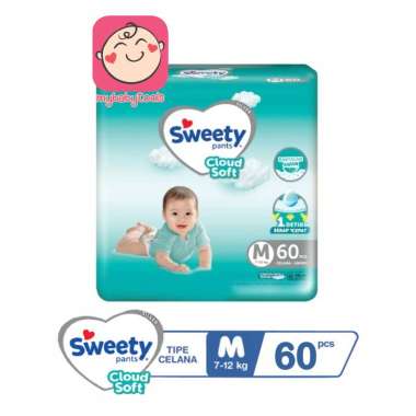 SWEETY SILVER PANTS S66 M60 L54 XL42 XXL32 POPOK CELANA = M60