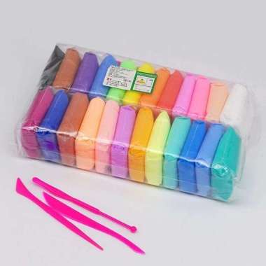 Mainan Anak ClayKu We Creators Modelling Clay isi 12 Pcs