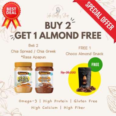 Spencer's Chia Spread (500gr) - Spencers Murah Promo Selai Sehat Chocolate