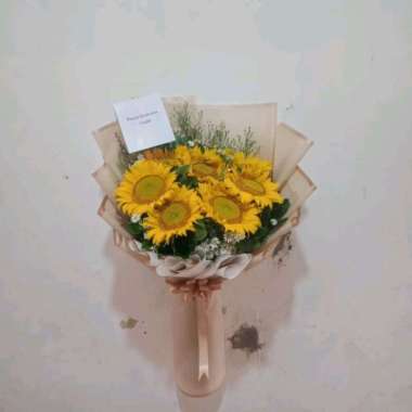 buket bunga matahari | bucket wisuda | hand bouquet
