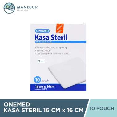 Onemed Kasa Steril 16 cm x 16 cm - Kasa Steril Penutup Luka
