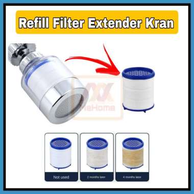 Filter Air Faucet Kran Extender Refill Filter Air Kran 5PCS