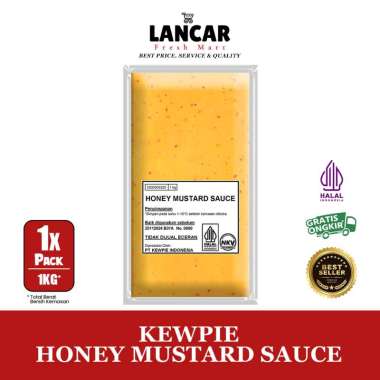 KEWPIE HONEY MUSTARD 1KG/SAUS MADU MUSTARD