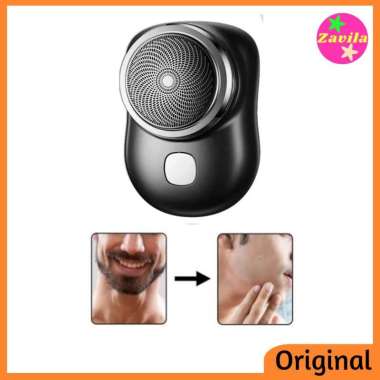 Alat Cukur Kumis Jenggot Elektrik Mini Shaver