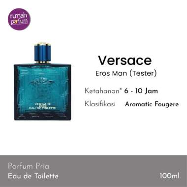 Versace Eros EDT Parfum Pria Tester [100 mL]