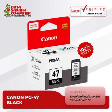 Canon PG-47 Original Cartridge - Black
