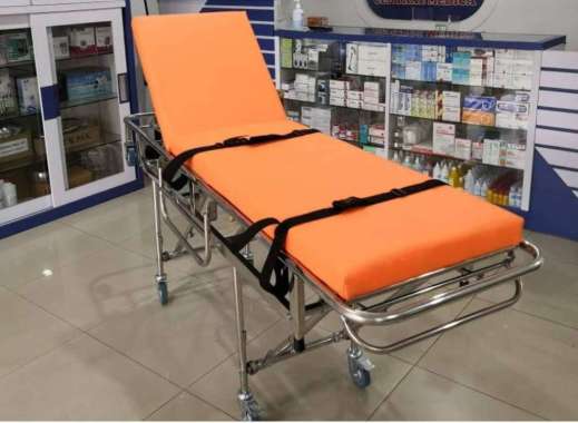 Brankar Ambulance Stretcher / Bed Transfer Pasien