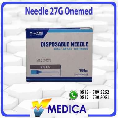 Needle 27g Onemed Disposable Needle