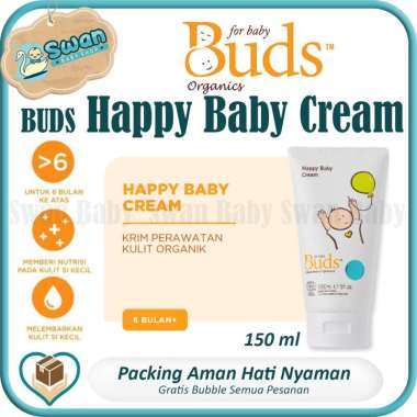 Buds Organic Buds Ecocert Happy Baby Cream