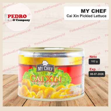My Chef Cai Xin picked lettuce 182 gram acar selada dalam kaleng