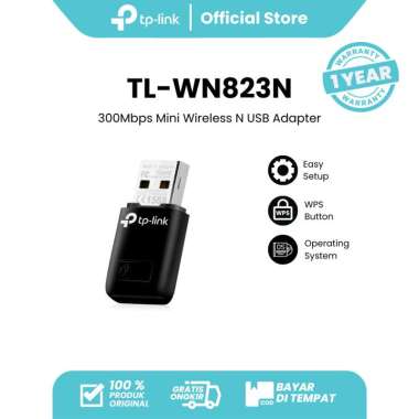 TP-Link TL-WN823N Mini Wireless N USB Adapter [300 Mbps]