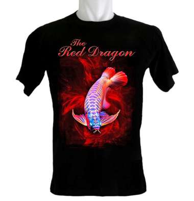 Kaoskaoscorp Baju Kaos Distro Arwana The Red Dragon XL