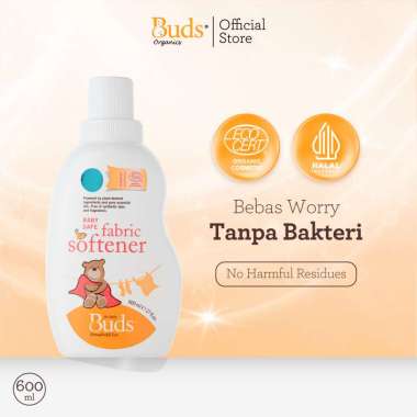 Buds Organics Baby Safe Fabric Softener - Deterjen Laundry Pembersih Pakaian Bayi dan Anak