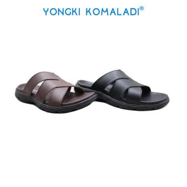 [ ORIGINAL ] YONGKI KOMALADI SANDAL OL-ESRF477-23 MEN 42 HITAM