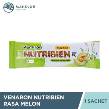 Venaron Nutribien Rasa Melon 1 Sachet - Minuman Serbuk Tinggi Serat
