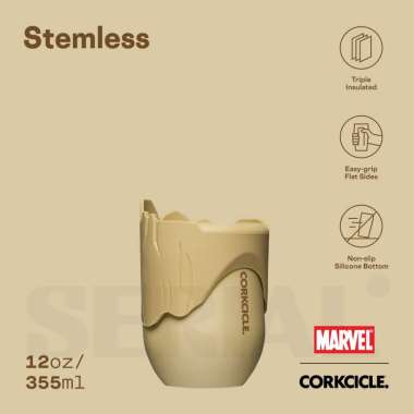 CORKCICLE® Stemless 12oz - Marvel Groot