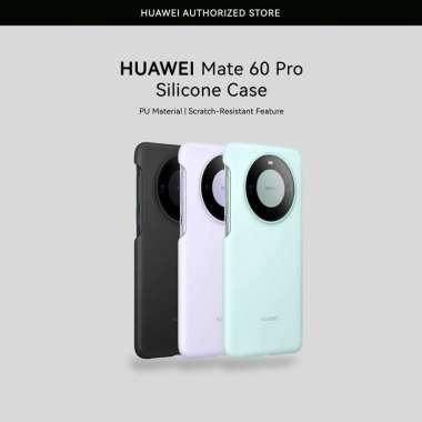 HUAWEI Silicone Case Mate 60 pro Hitam