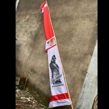 Bendera Umbul-umbul Soekarno Merah Putih 3,5 Meter - 1 Buah