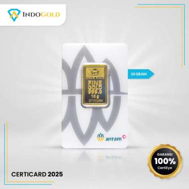 Emas Antam Logam Mulia [10 g] Gold - TAHUN 2025 Gold