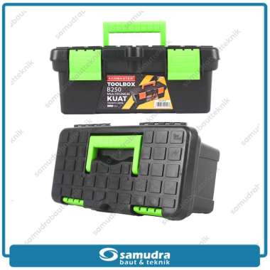 KENMASTER B250 Tool Box Mini Tool Box Mini - Hijau - Green/Black