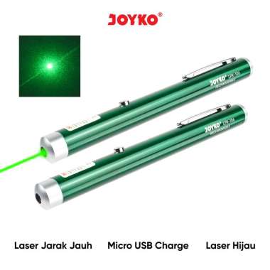 JOYKO Green Laser Pointer Senter Hijau Penunjuk LPR-106 Rechargeable