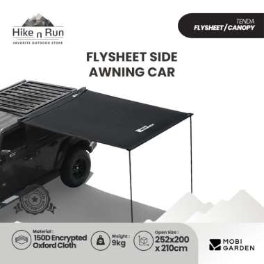 KANOPI FLYSHEET MOBIL MOBI GARDEN NX22680010 SIDE AWNING CAR Flysheet
