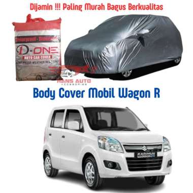 Custom Sarung Mobil Karimun Wagon R / Body Cover Mobil Karimun Wagon R - Silver