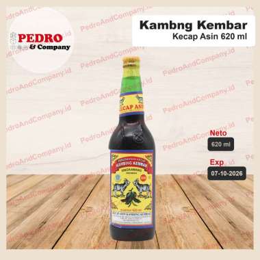 Sin Nyun Hin kecap asin cap kambing kembar 620 ml singkawang soy sauce