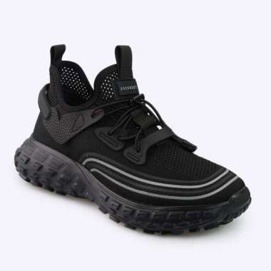 EMB3 SEPATU PRIA SNEAKER EVERBEST ORIGINAL SLIP ON KETS ASLI ORI HITAM