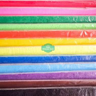Gabus Styrofoam Warna Warni Tebal 1cm Ukuran 40x60cm Medium Density (10) - 1 Lembar