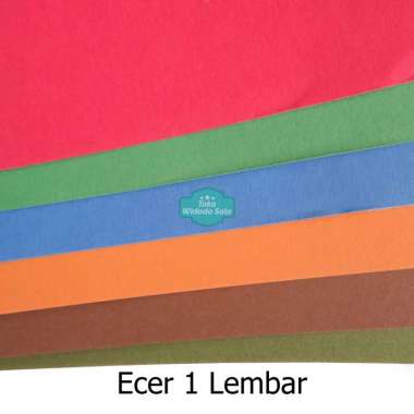 Kertas Karton Manila BC Indah Warna Tua 150gsm (Merah Tua, Hijau Tua, Biru Tua, Oranye, Cokelat Tua)