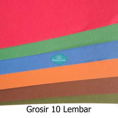 Kertas Karton Manila BC Indah Warna Tua 150gsm (Merah Tua, Hijau Tua, Biru Tua, Oranye, Cokelat Tua)