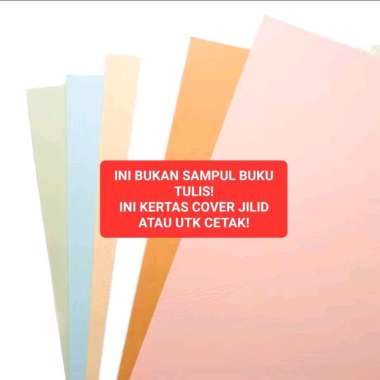 Kertas Cover Buffalo Folio Merah Coklat Hijau Biru Putih F4 Sampul Jilid - 1 Lembar Hijau