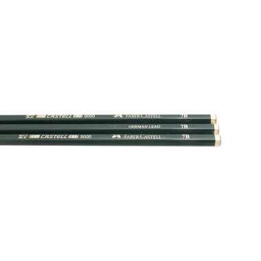 Pensil Faber Castel/ Staedtler (8B, 7B, 6B, 5B, 4B, 3B, B, HB, F, H, 2H, 3H, 4H, 5H, 6H) - 1 Buah 4H
