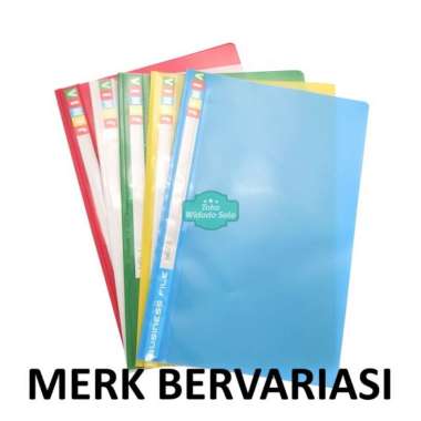 Map Bisnis File Folio (Putih Hijau Kuning Merah) Business File - 1 Buah Hijau