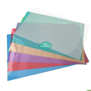 Mika Jilid Folio Warna Warni Cover Sampul F4 - 1 Lembar Merah